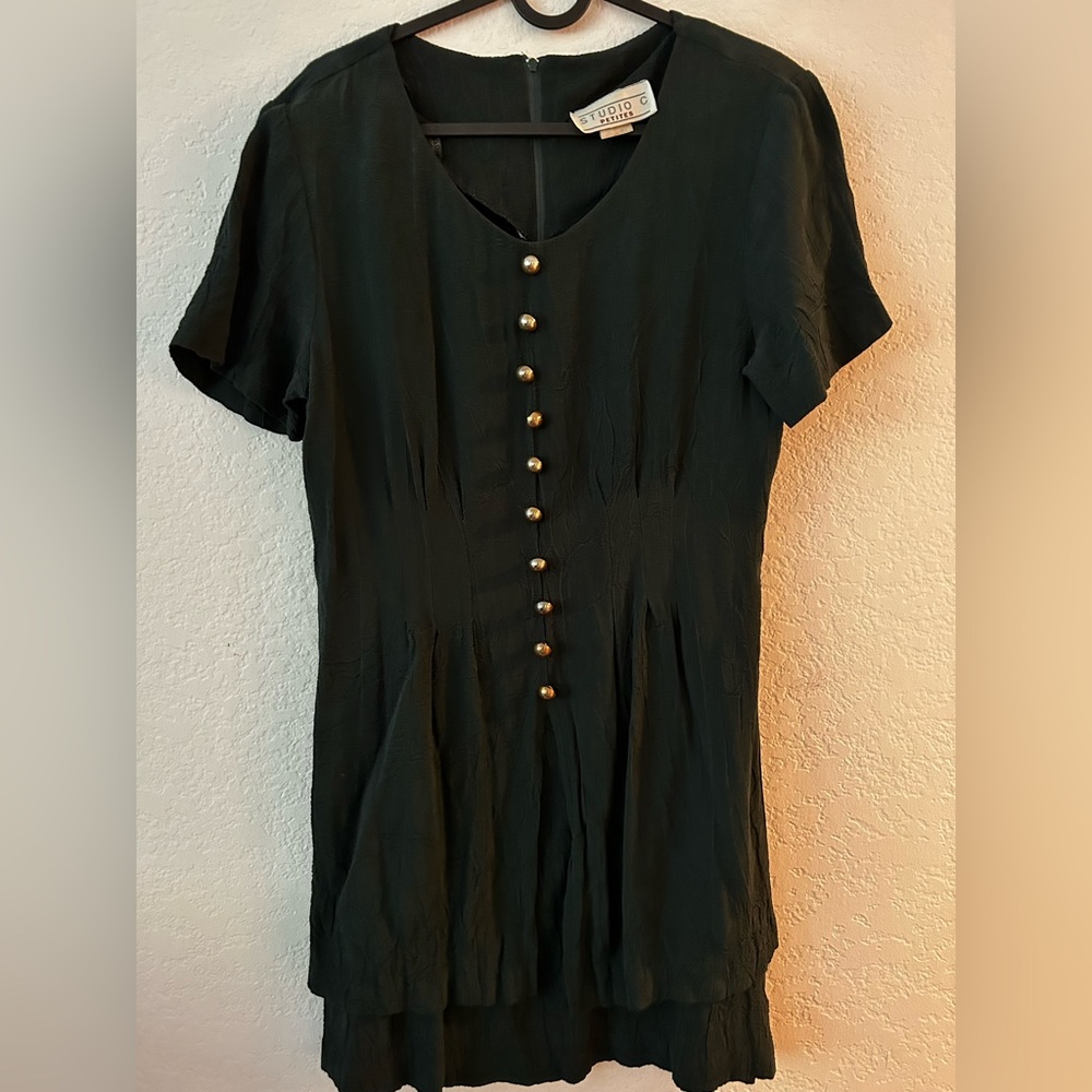 Studio C Petite 80s Vintage Dress